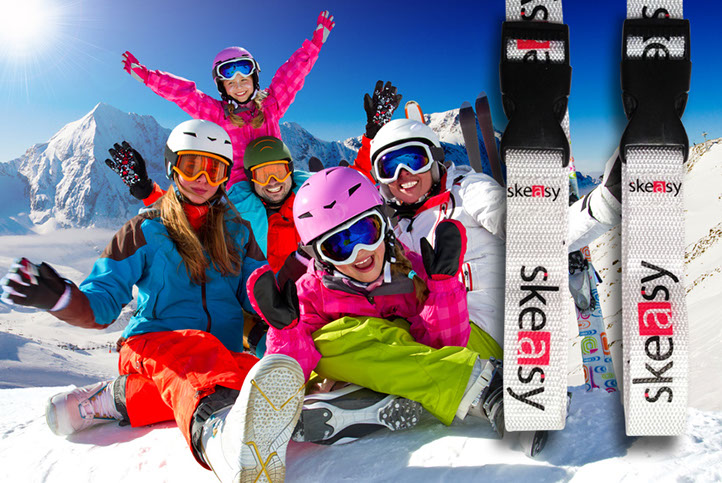 Skeasy la solution pour porter ses skis facilement